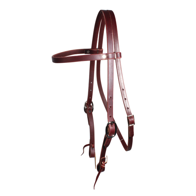 PC Headstall Latigo Browband