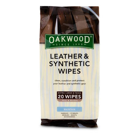 Oakwood Leather & Synthetic Wipes