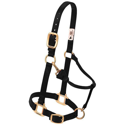 Weaver Adjustable Halter Weanling/Pony Black