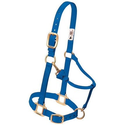 Weaver Adjustable Halter Weanling/Pony Blue