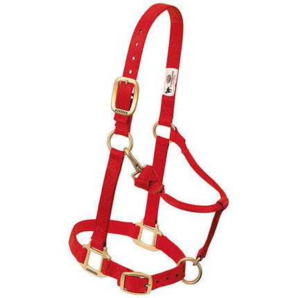 Weaver Adjustable Halter Suckling Red