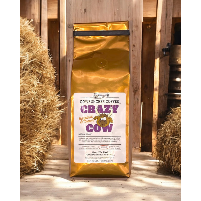 Cowpuncher Coffee CRAZY COW Hazelnut & Cream