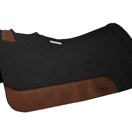 5 Star Roper Pad Black 3/4 Roper