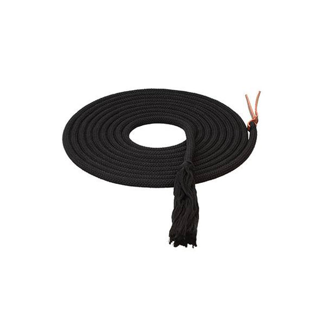 Ecoluxe Bamboo Round Mecate Black