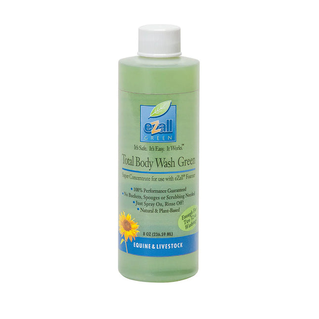 eZall Total Body Wash Green 8oz Concentrate