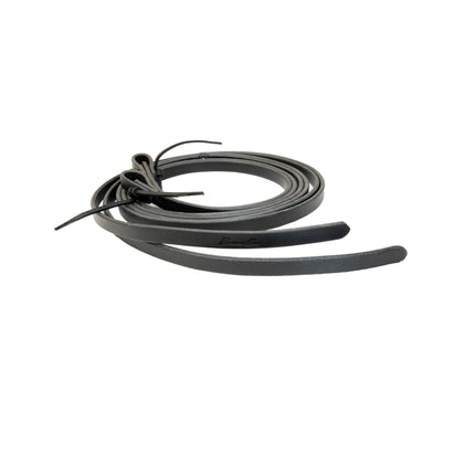 Professional's Choice Latigo Split Reins 5/8" Black