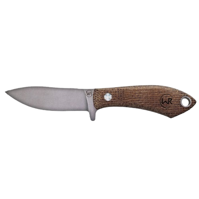 Whiskey Bent Knife Drop Tine Ram Horn
