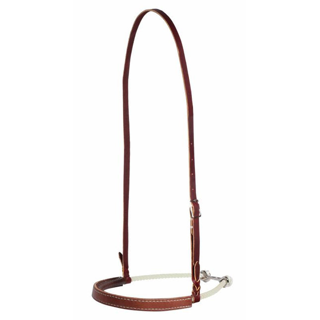PC Noseband Leather Covered Rope