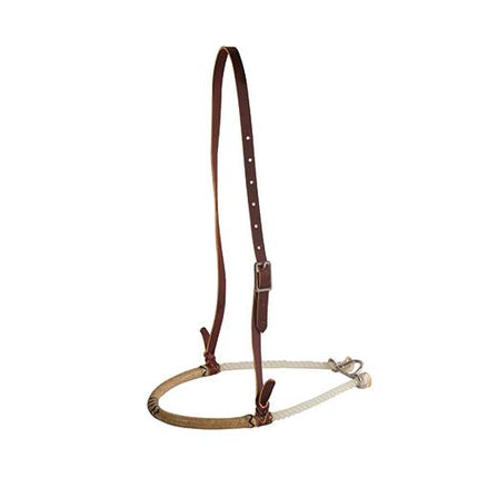 PC Noseband Braided Rawhide Natural Black