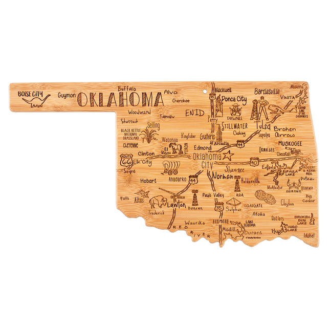 Oklahoma Cutting Board Engraved