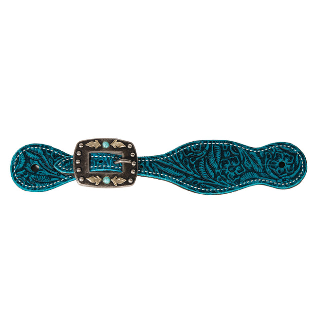 PC Spur Straps Aqua Floral Ladies