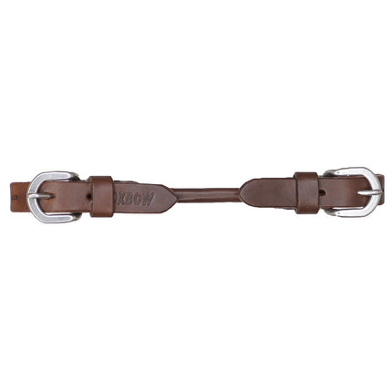 Oxbow Rolled Leather Curb Strap