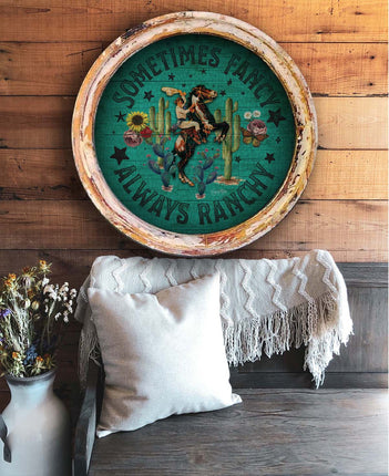 TM Always Ranchy - Med Circle 20"