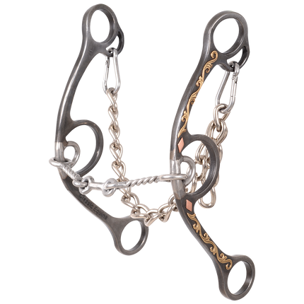 *Cervi Diamond Long Shank II Floral Small Twisted Wire Dogbone