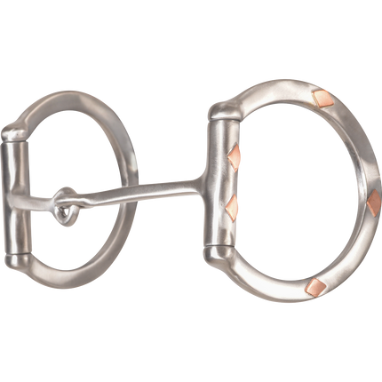 Cervi Diamond Dee Ring Square Snaffle