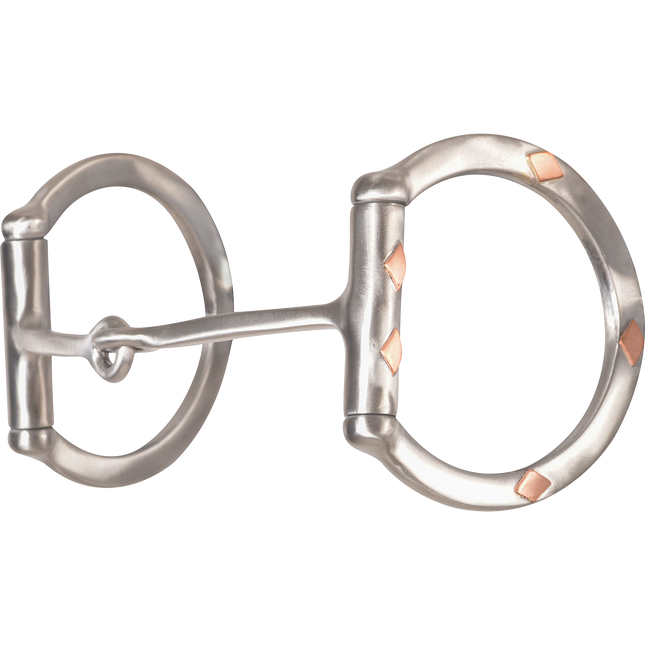 Cervi Diamond Dee Ring Square Snaffle