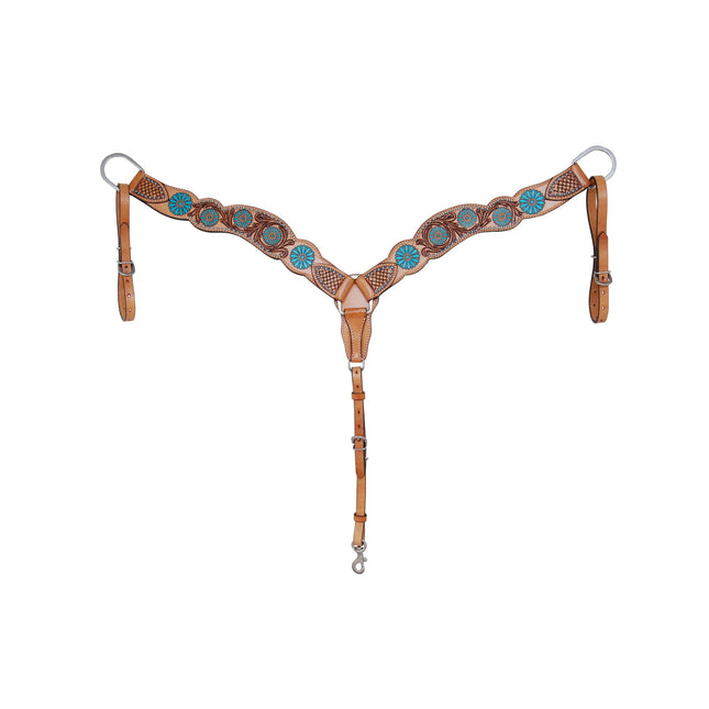 Rafter T Zuni Turquoise Breastcollar