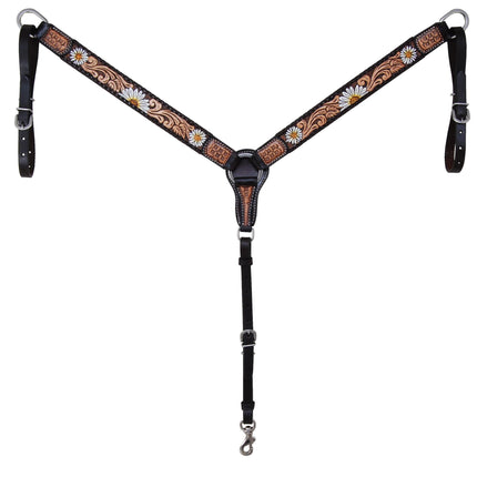 Rafter T Daisy Collection Breastcollar 1.5"