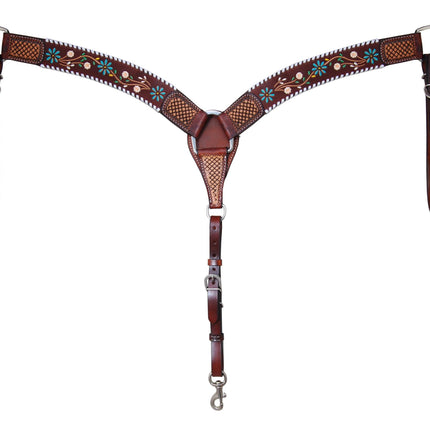 Rafter T Floral Vine 3" Breastcollar