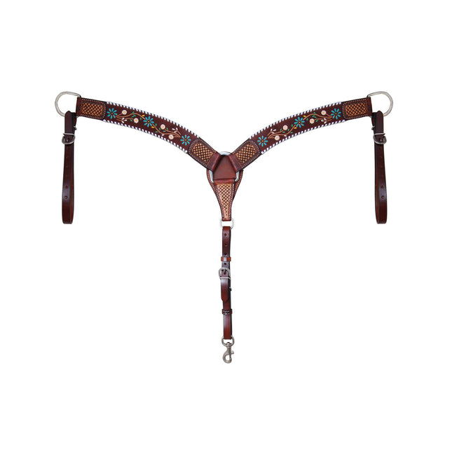 Rafter T Floral Vine 3" Breastcollar