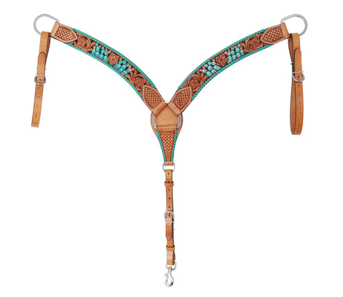 Rafter T Painted Cactus Breastcollar