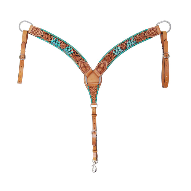 Rafter T Painted Cactus Breastcollar