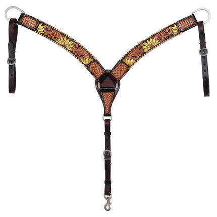 Rafter T Sunflower Breastcollar 3"