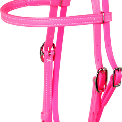 Headstall Browband Beta Pink