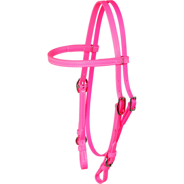 Headstall Browband Beta Pink