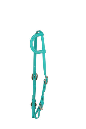 Headstall Single Ear Beta Teal