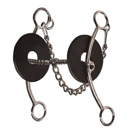 Brittany Pozzi Lifter Long Twisted Wire Snaffle