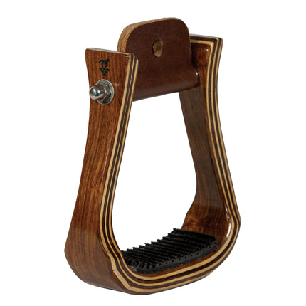 Professional's Choice 2" Barrel Stirrup Dark Wood
