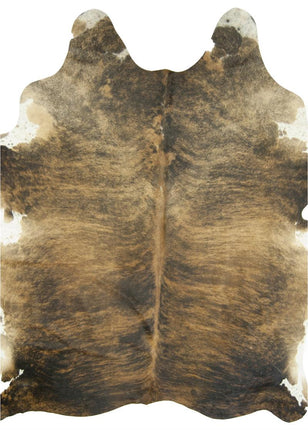 Cowhides - Brindle with White Belly