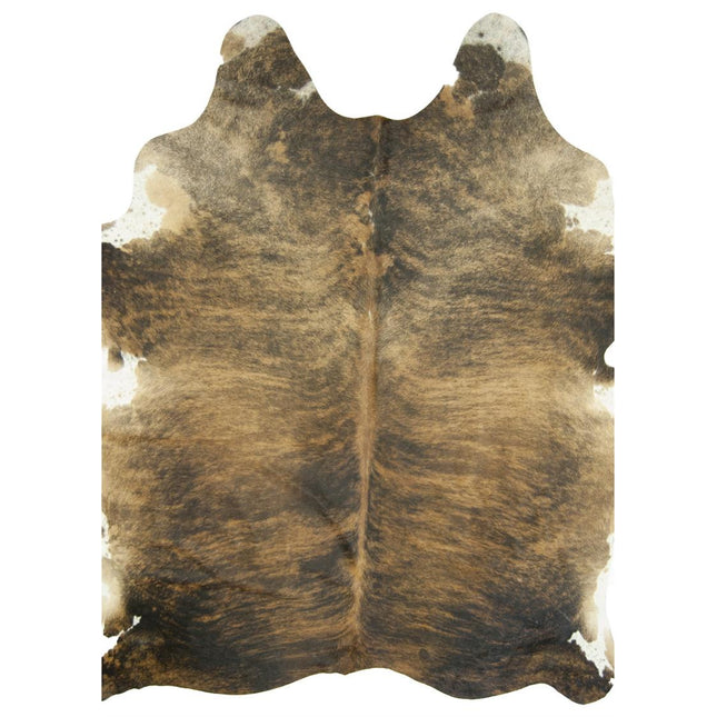 Cowhides - Brindle with White Belly