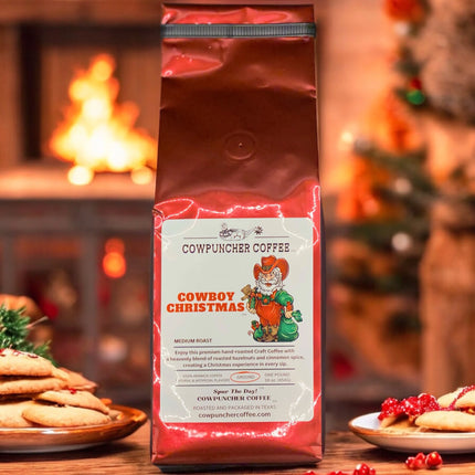 Cowpuncher Coffee COWBOY CHRISTMAS Hazelnut & Cinnamon Spice