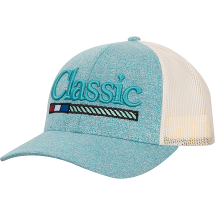 Classic Ropes Cap Teal Trucker