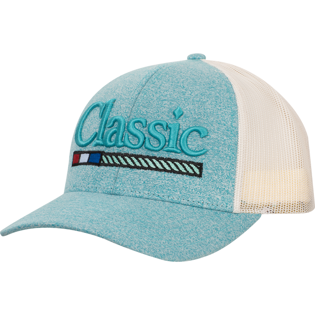 Classic Ropes Cap Teal Trucker