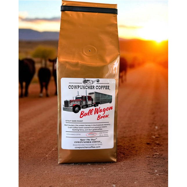Cowpuncher Coffee Bull Wagon Brew™ Stout Dark Roast