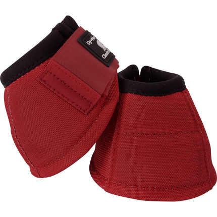 Classic Equine No Turn Bell Boot Crimson