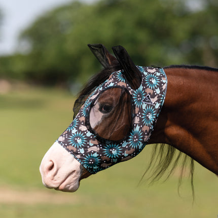 PC Comfort Fit Lycra Fly Mask Bison