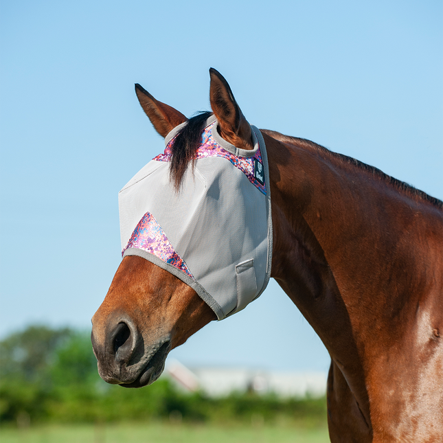 *Crusader Designer Fly Mask Splash Arabian