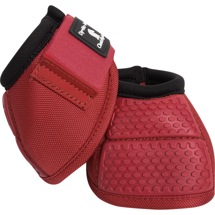 Classic Equine Flexion Bell Boot Crimson