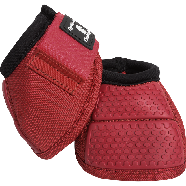 Classic Equine Flexion Bell Boot Crimson