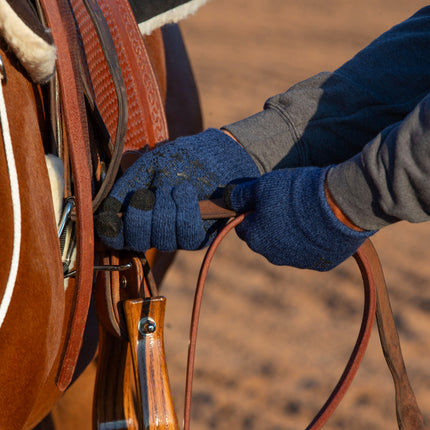PC Comfort Grip Gloves Navy
