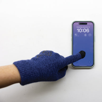 PC Comfort Grip Gloves Navy