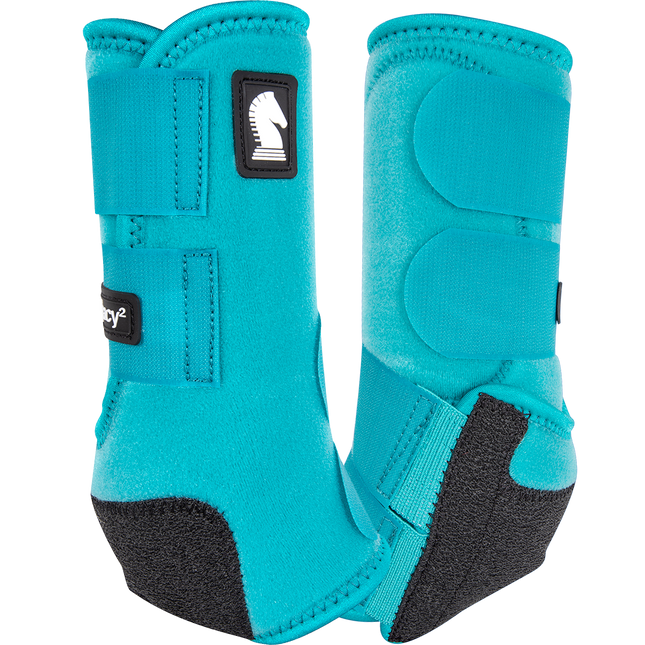 Classic Equine Legacy 2 Front Boot Aqua