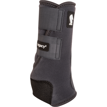 Classic Equine Legacy 2 Front Boot Charcoal