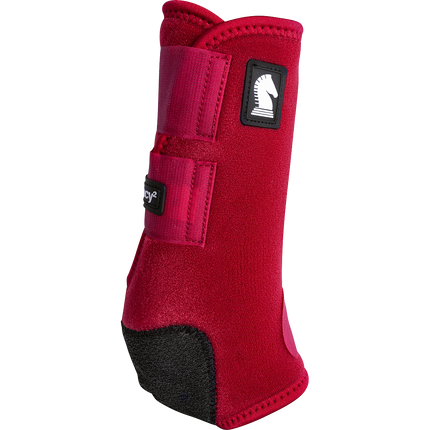 Classic Equine Legacy 2 Front Boot Crimson