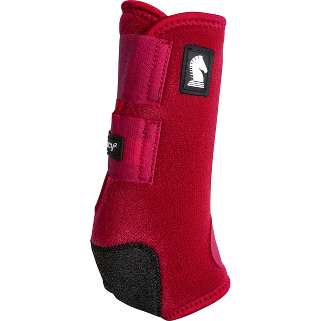 Classic Equine Legacy 2 Front Boot Crimson