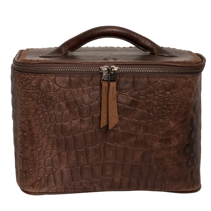 Catalina Croc Train Case